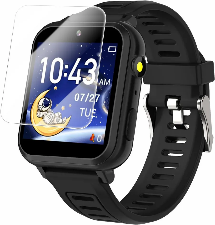 Cosjoype Kids Game Smart Watch Black
