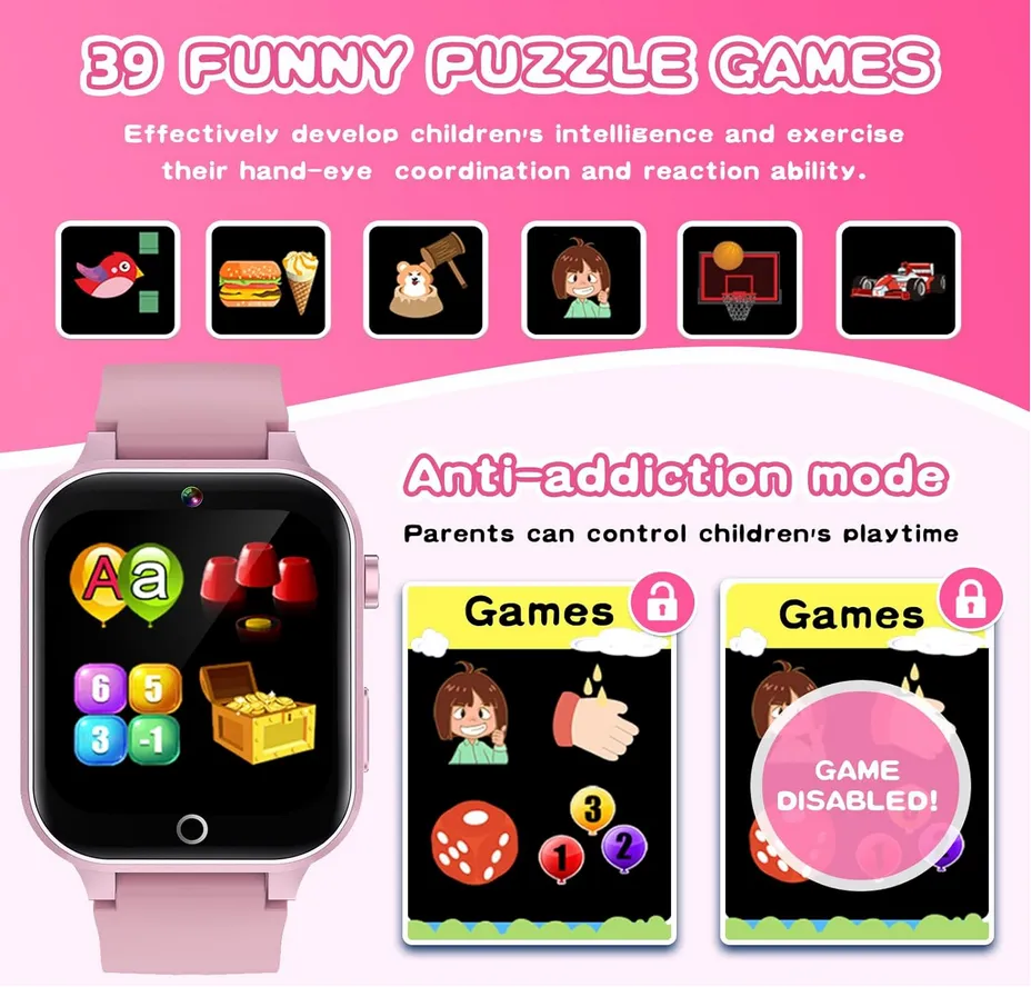 build-in games in cosjoype watches